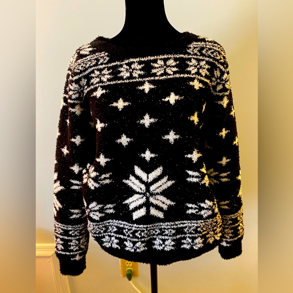 Barefoot dreams fairisle sweater. Sz. Small